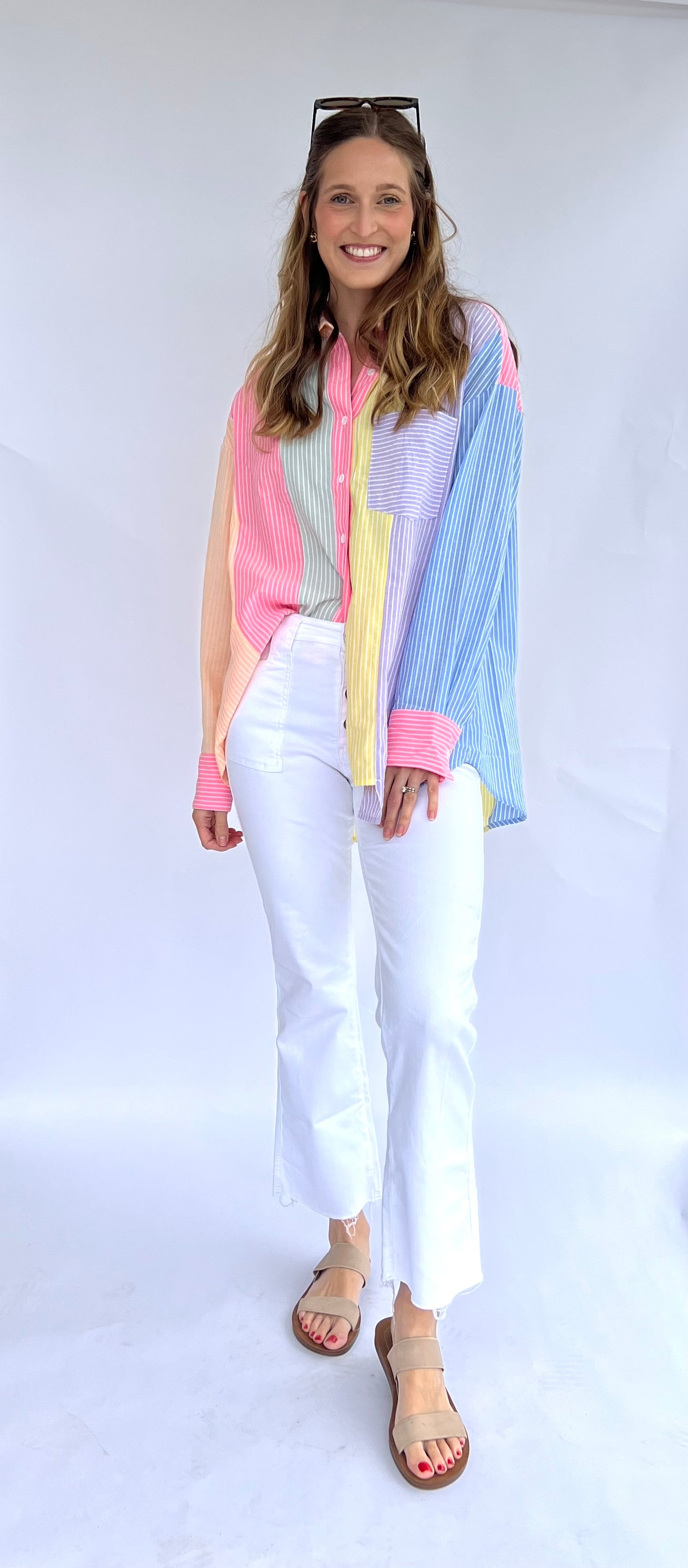 Beth Button Down Blouse