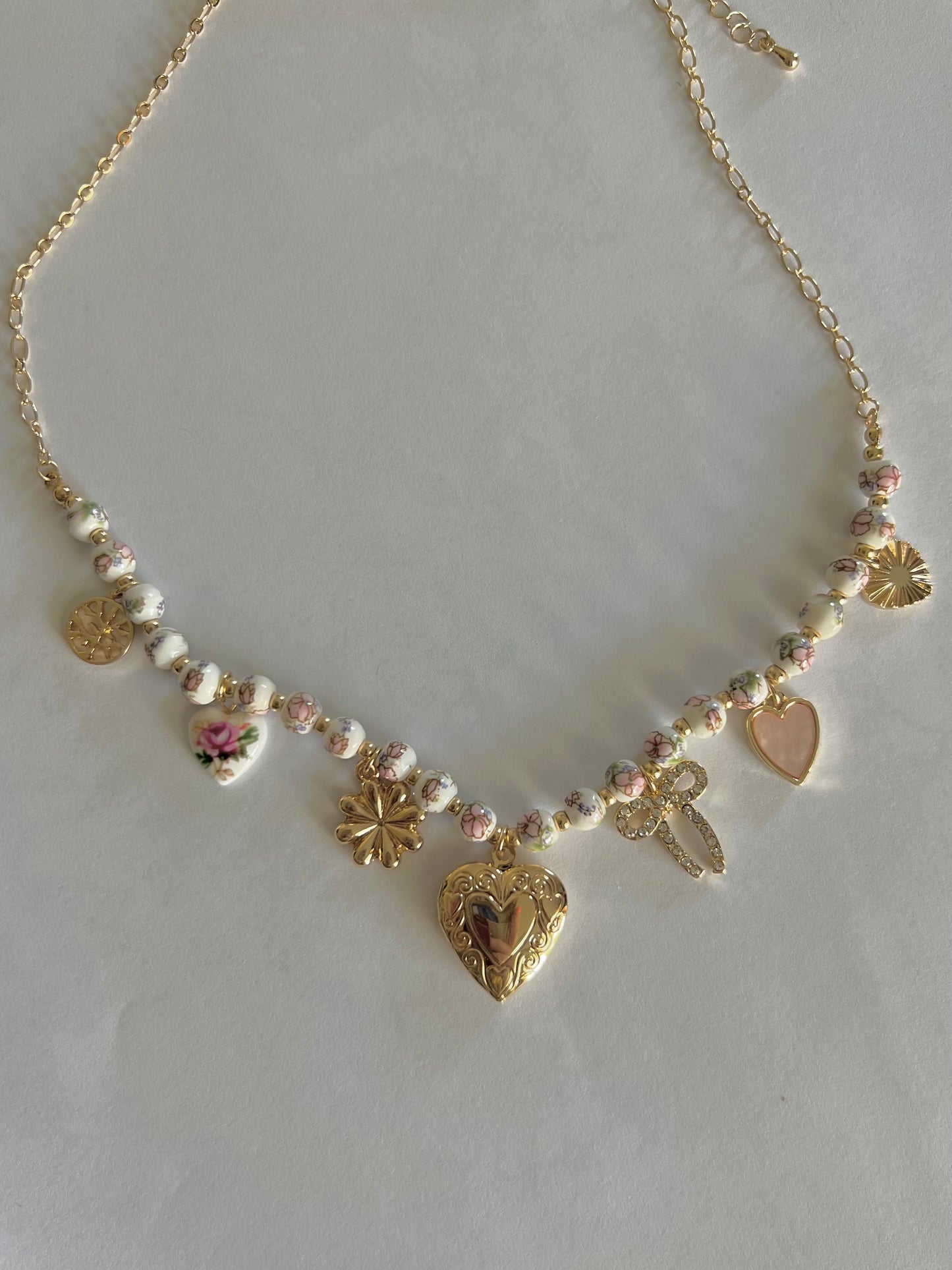 Timeless Heart Charm Necklace