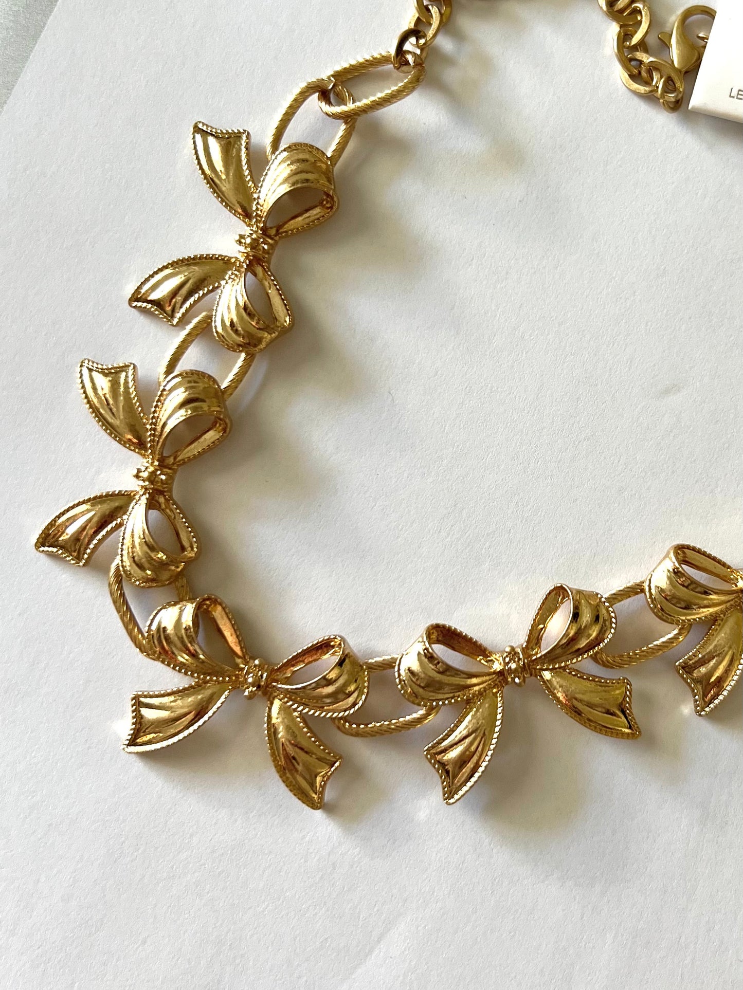 Cover Me In Bows Necklace