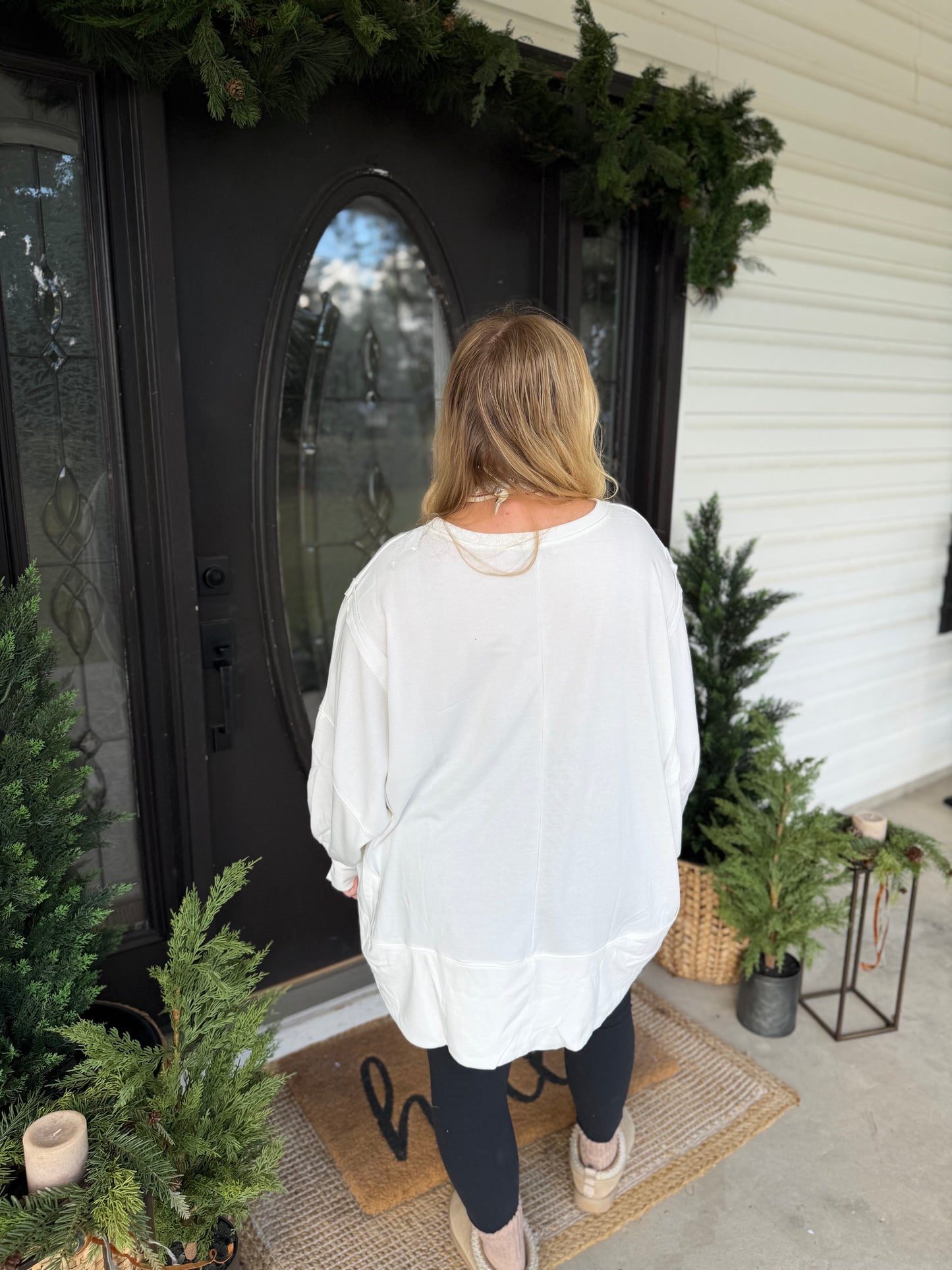 All In Time Oversized Top