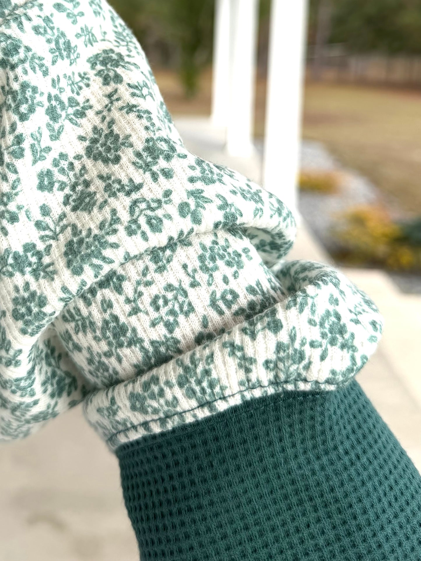 Ditsy Floral Thermal Top