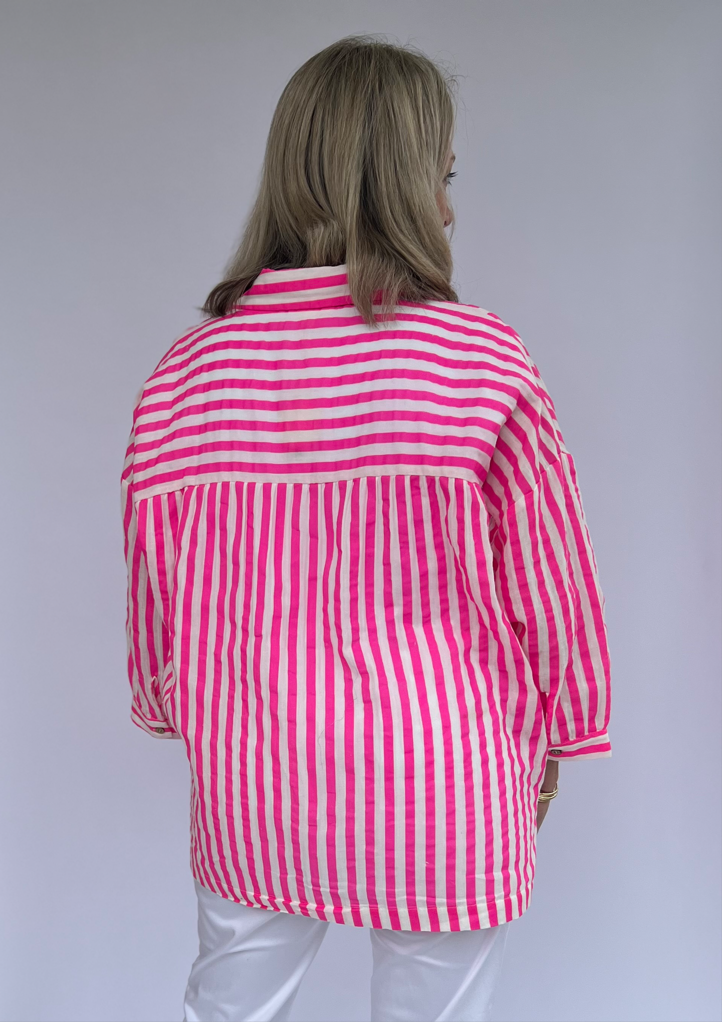 Plus Janie Striped Top