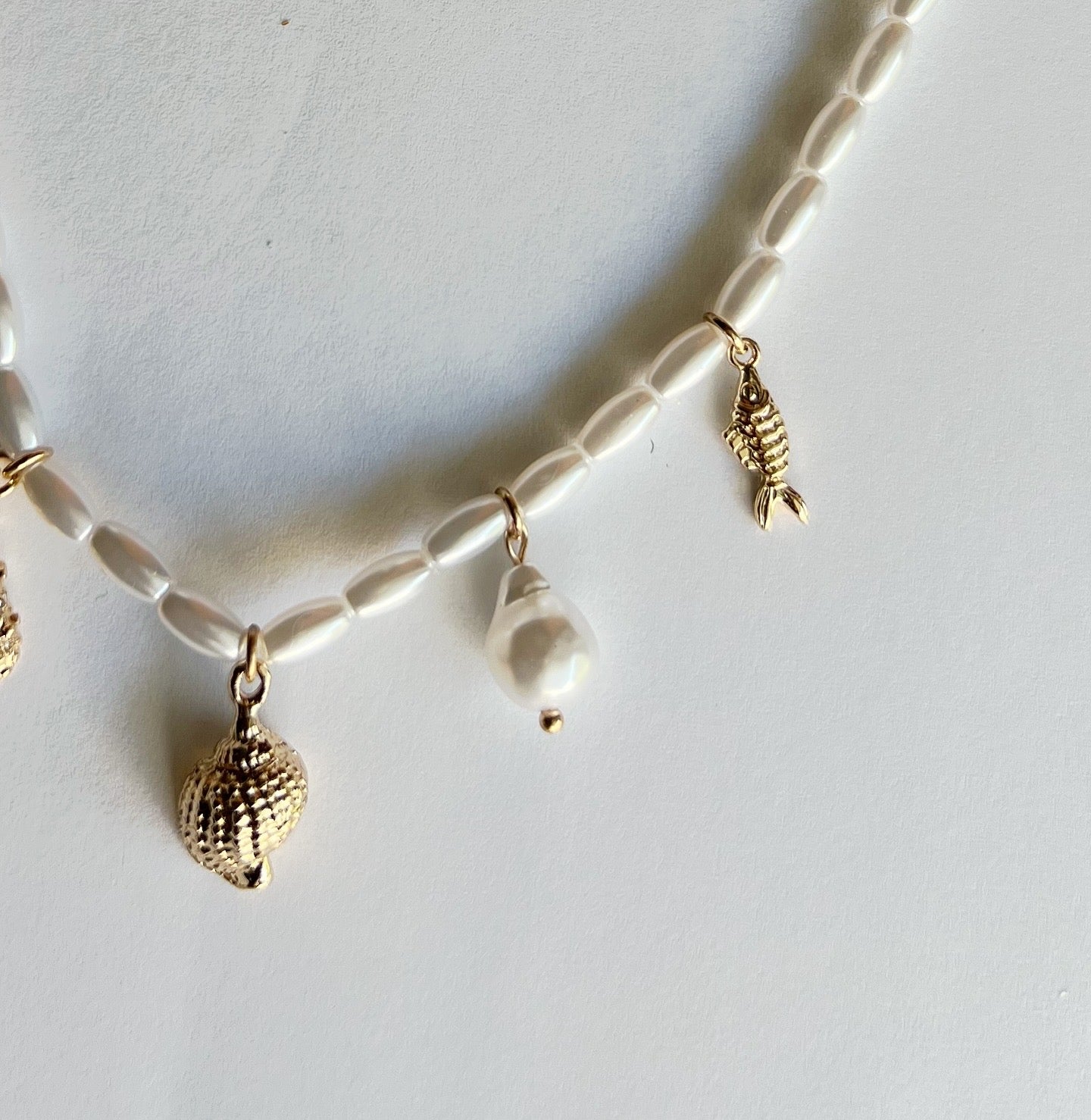 Pear Under The Sea Necklace