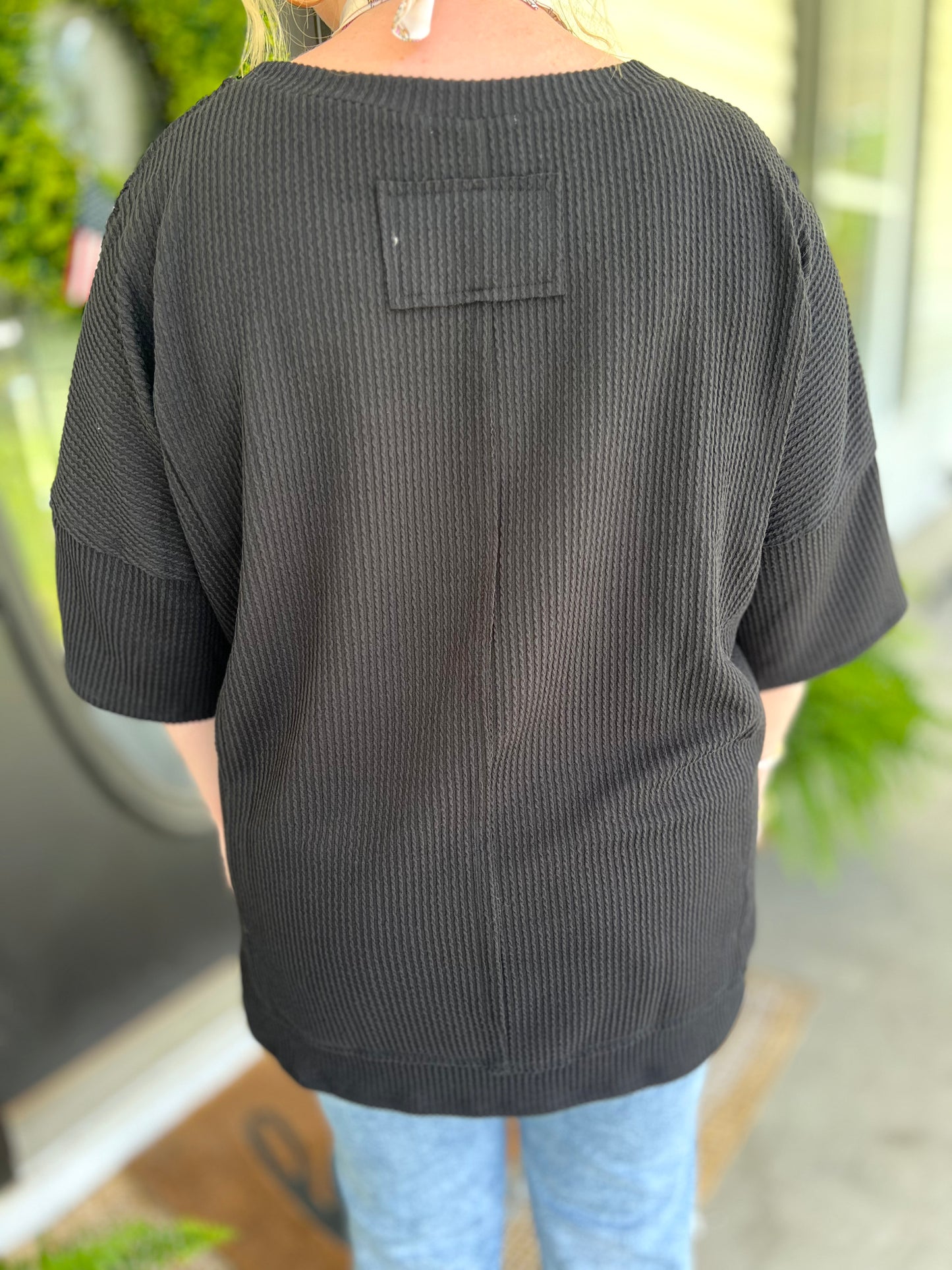 Cozy Summers Raised Ribbed Top