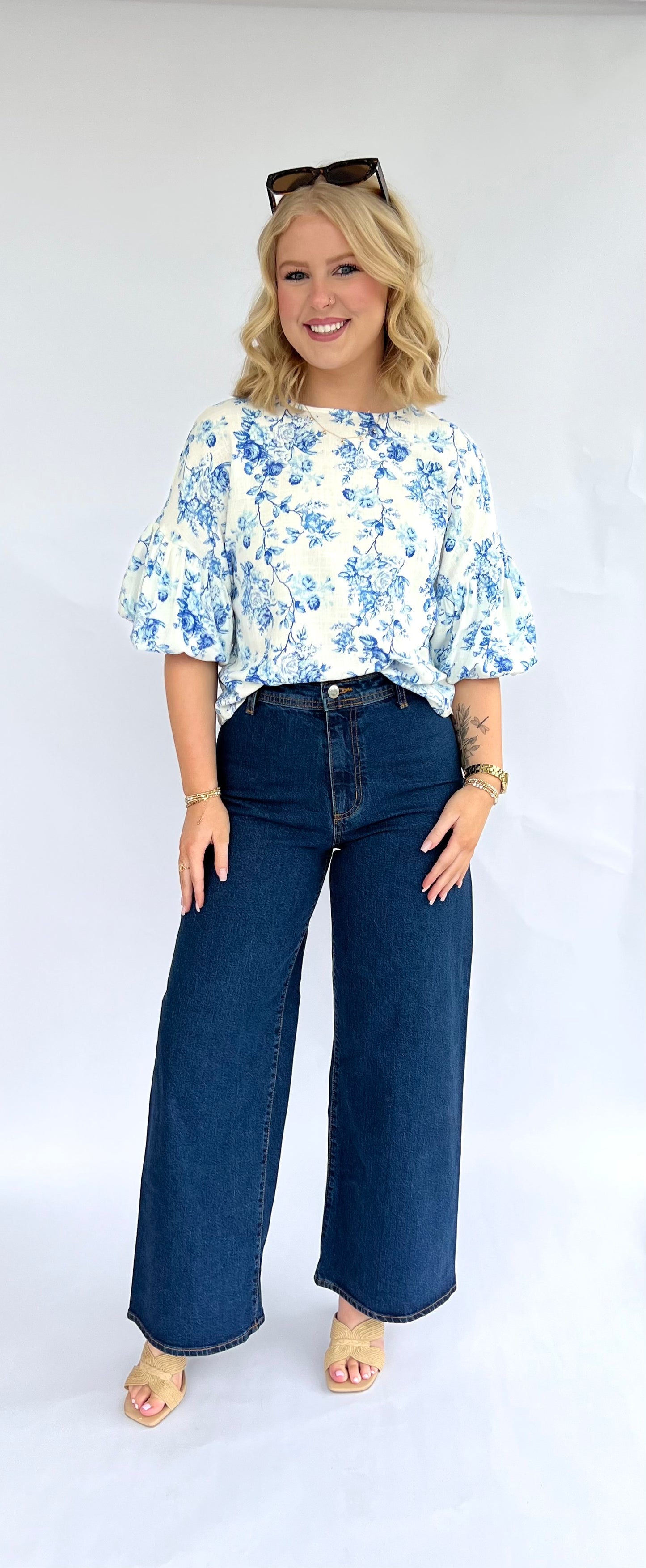 Mallory Floral Top