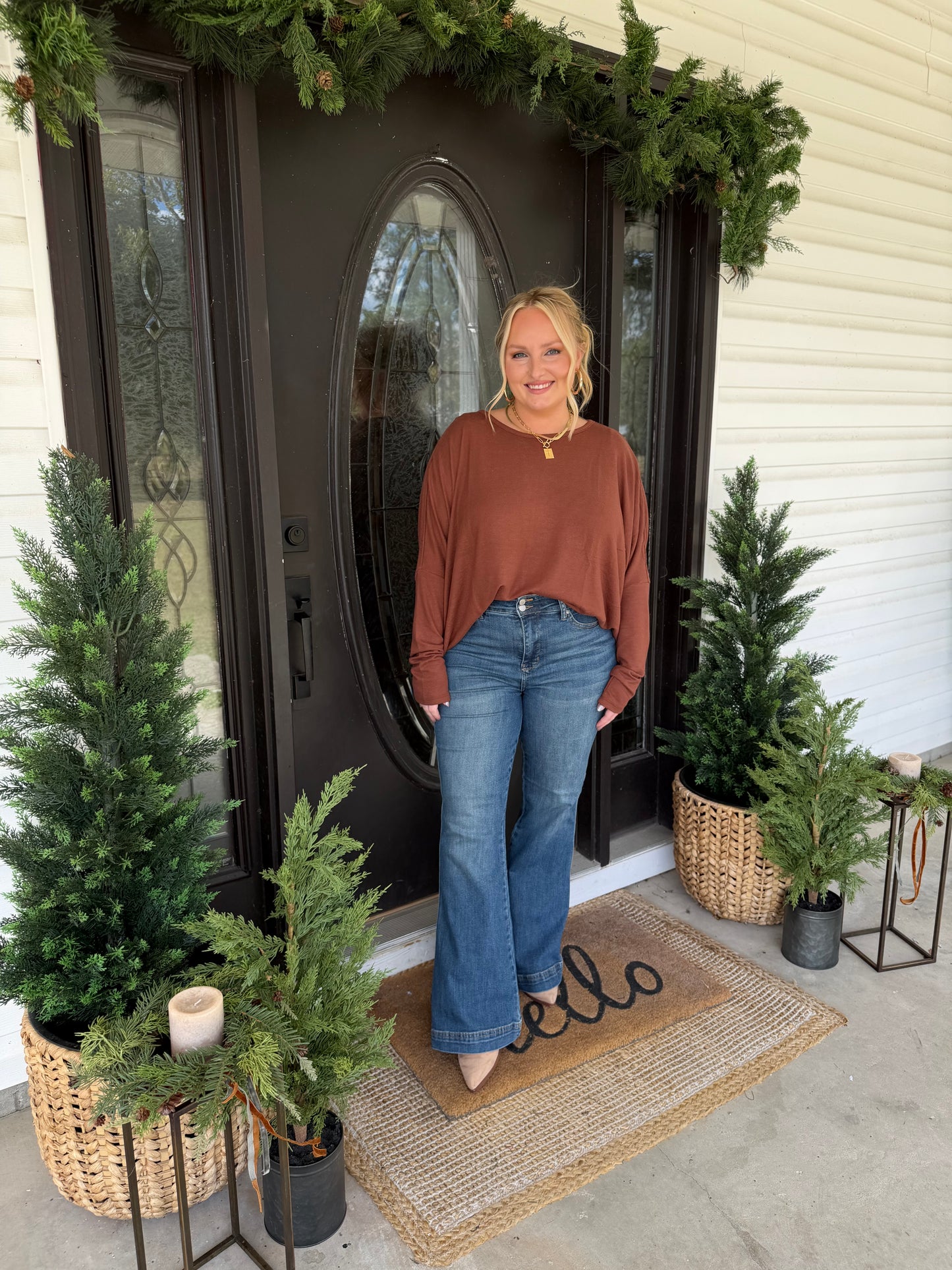 All You Know Chestnut Top