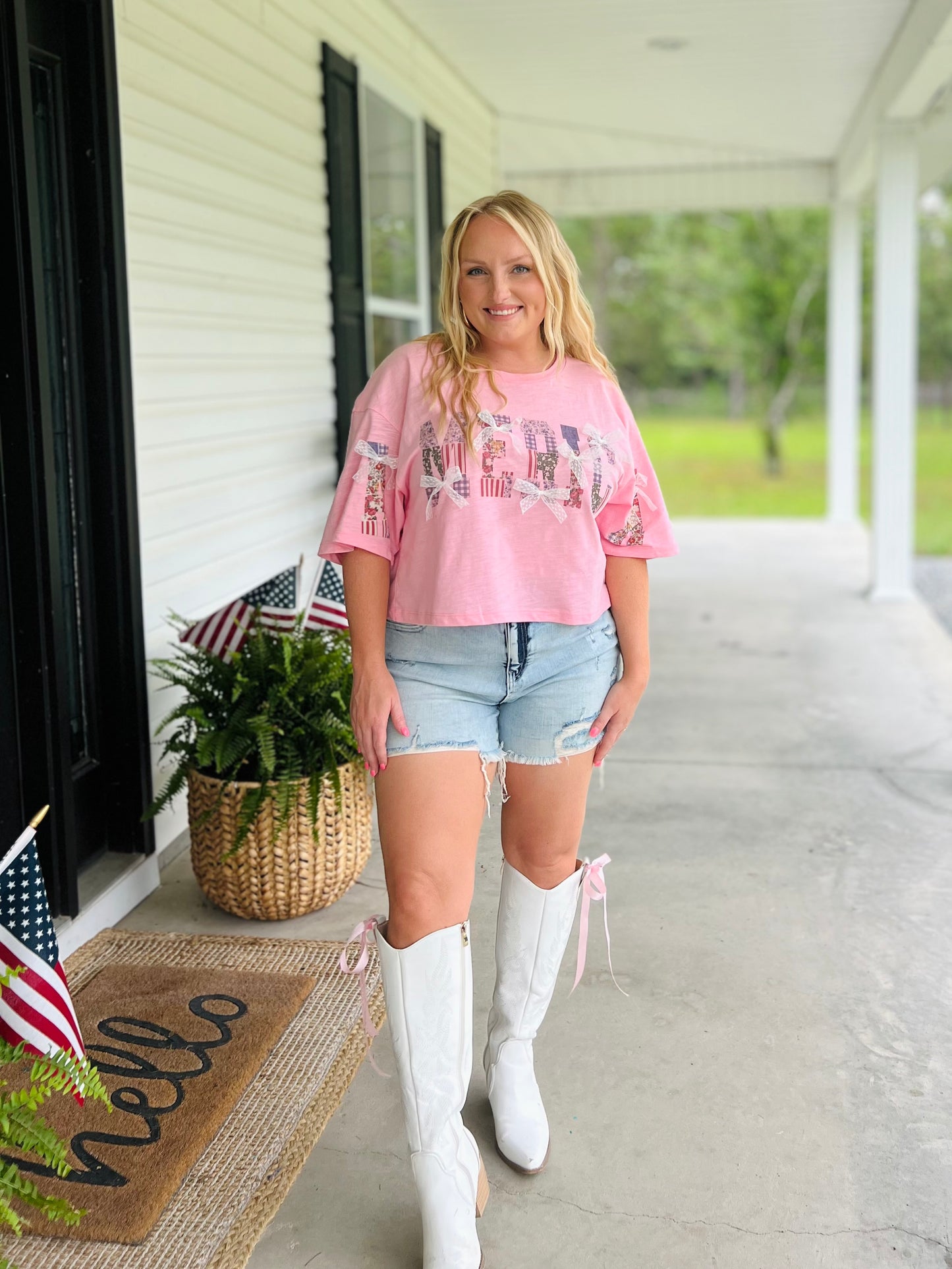 American Frills Tee