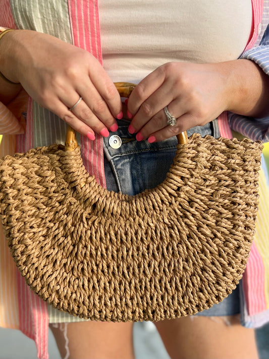 Braided Summer Clutch