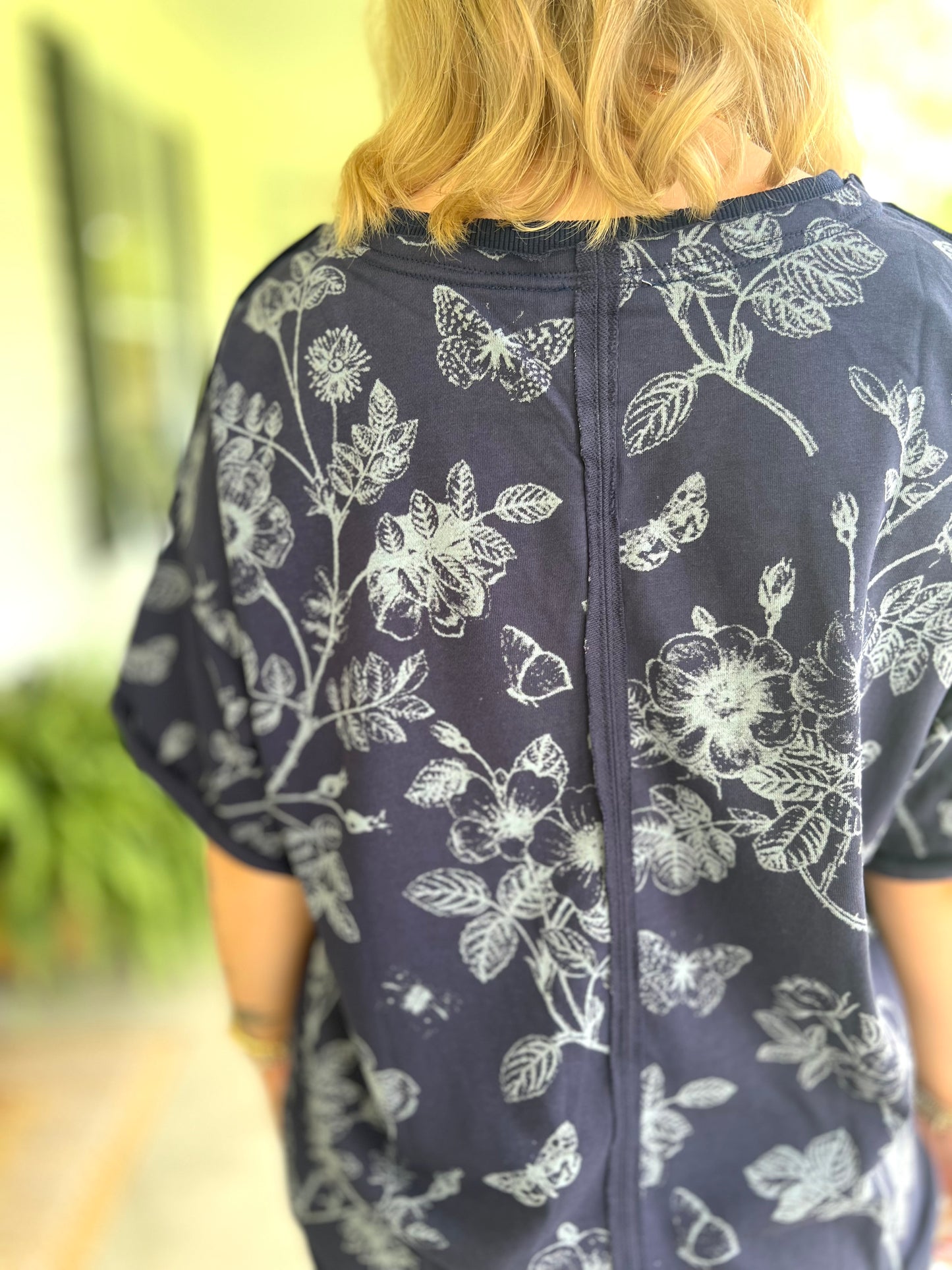 Karlie Floral Boxy Tee