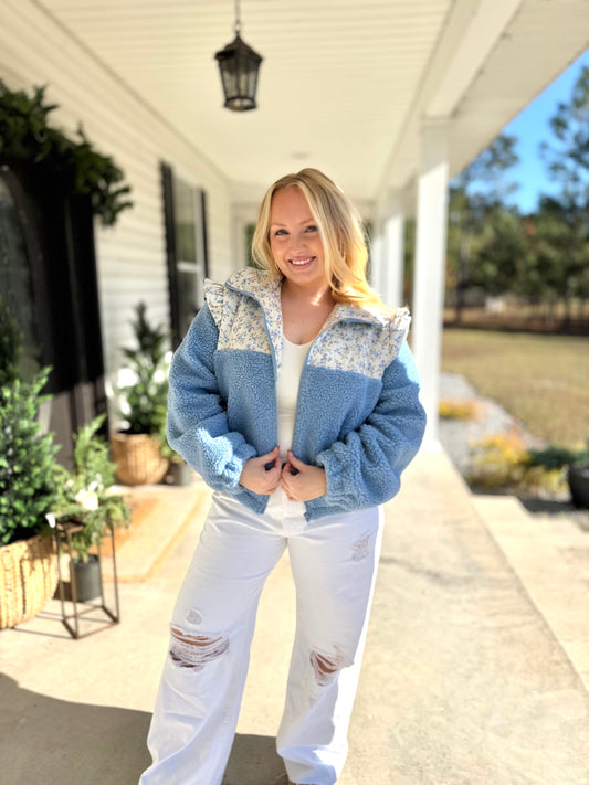 Cozy All Day Sherpa Jacket