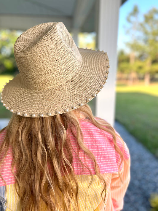 Pearl Straw Hat
