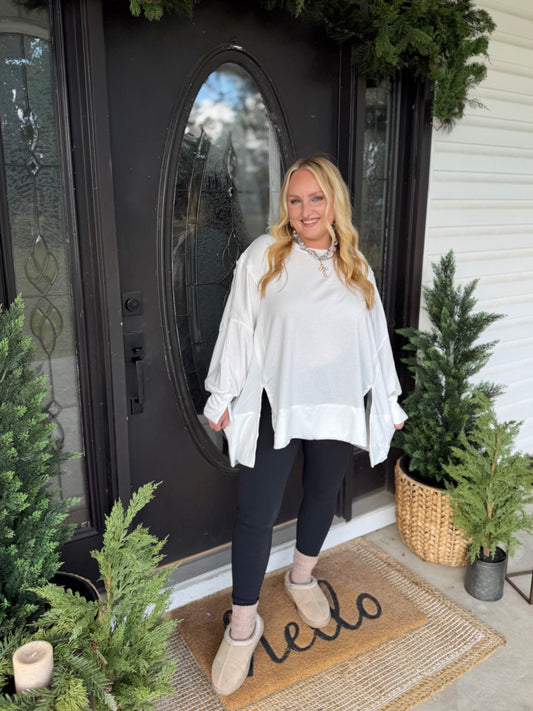 All In Time Oversized Top