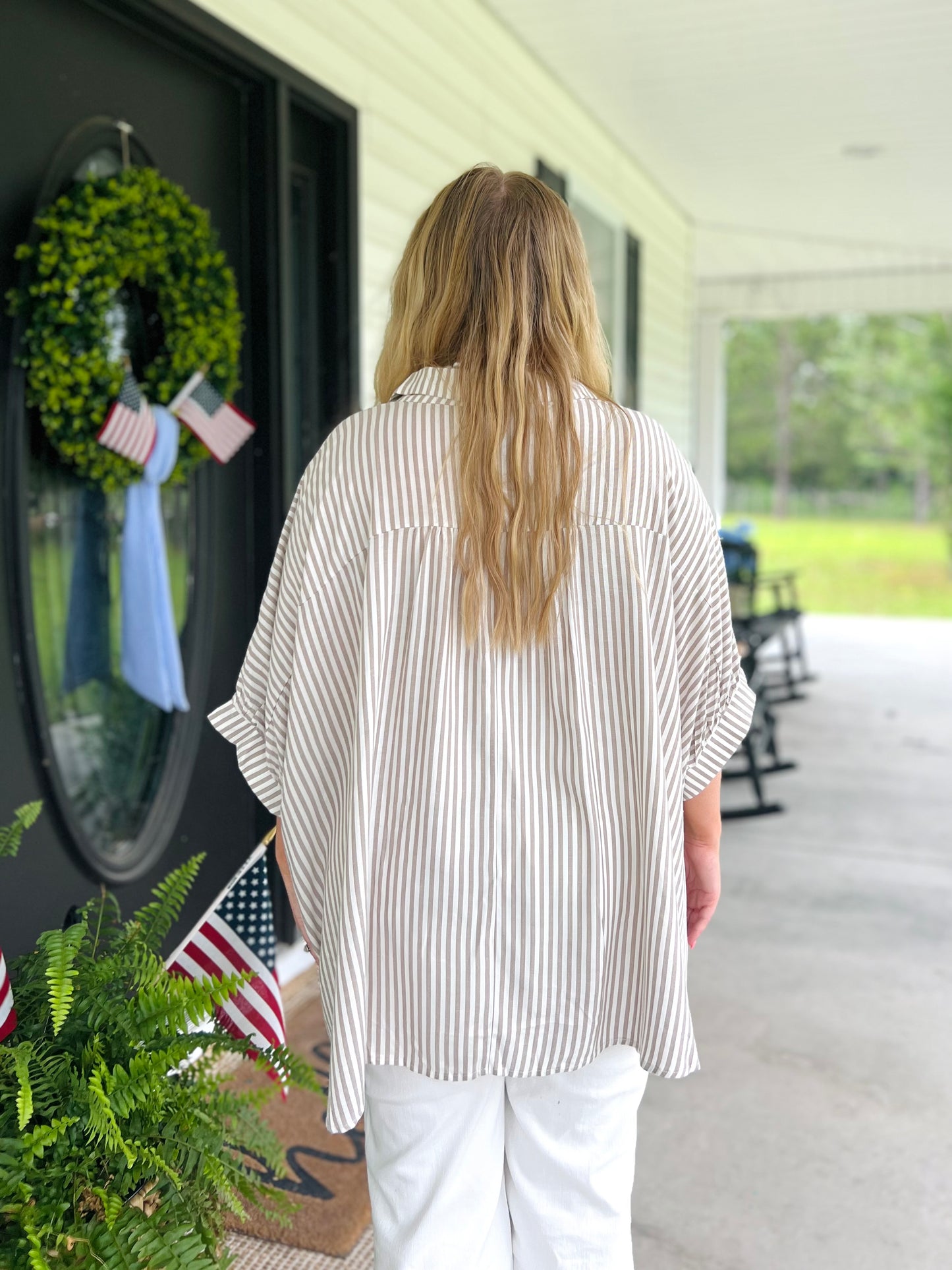 PLUS Wren Oversized Button Down