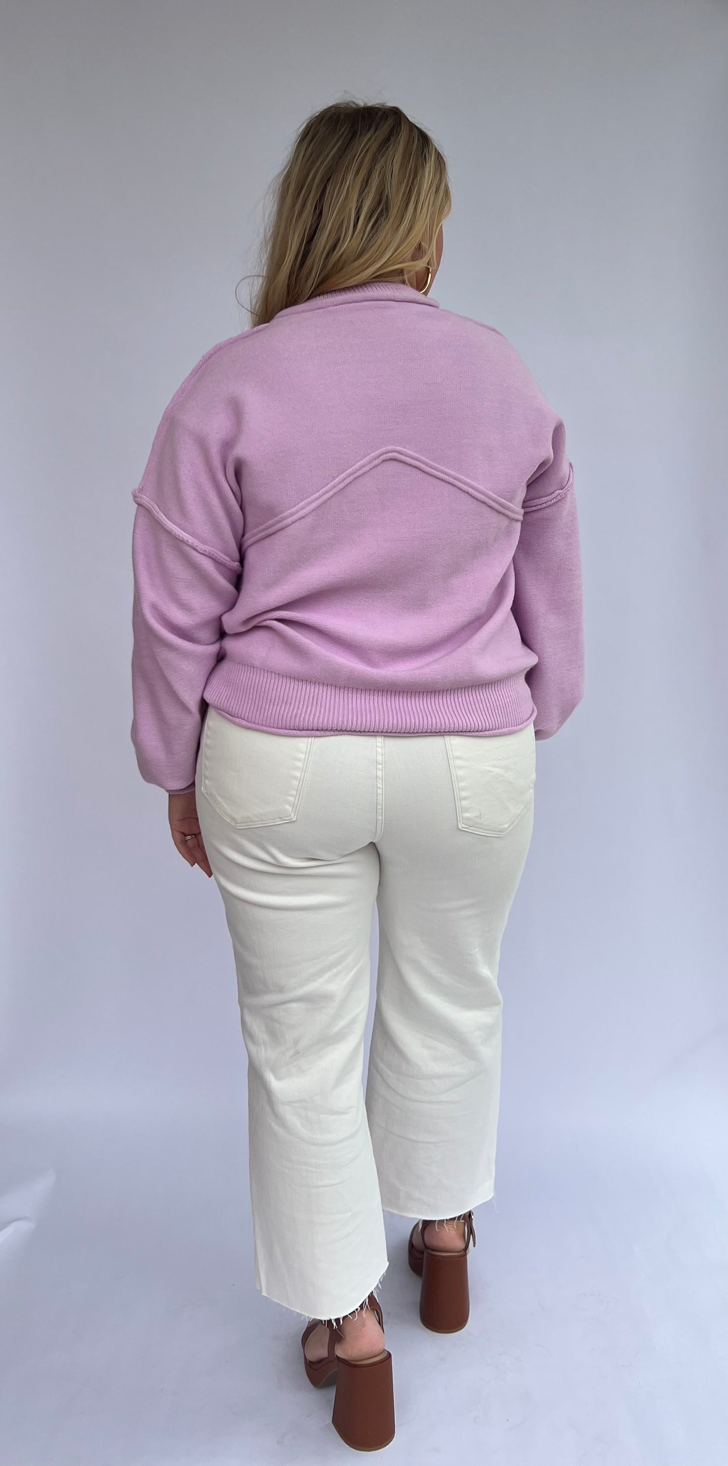 Lavender Skies Sweater