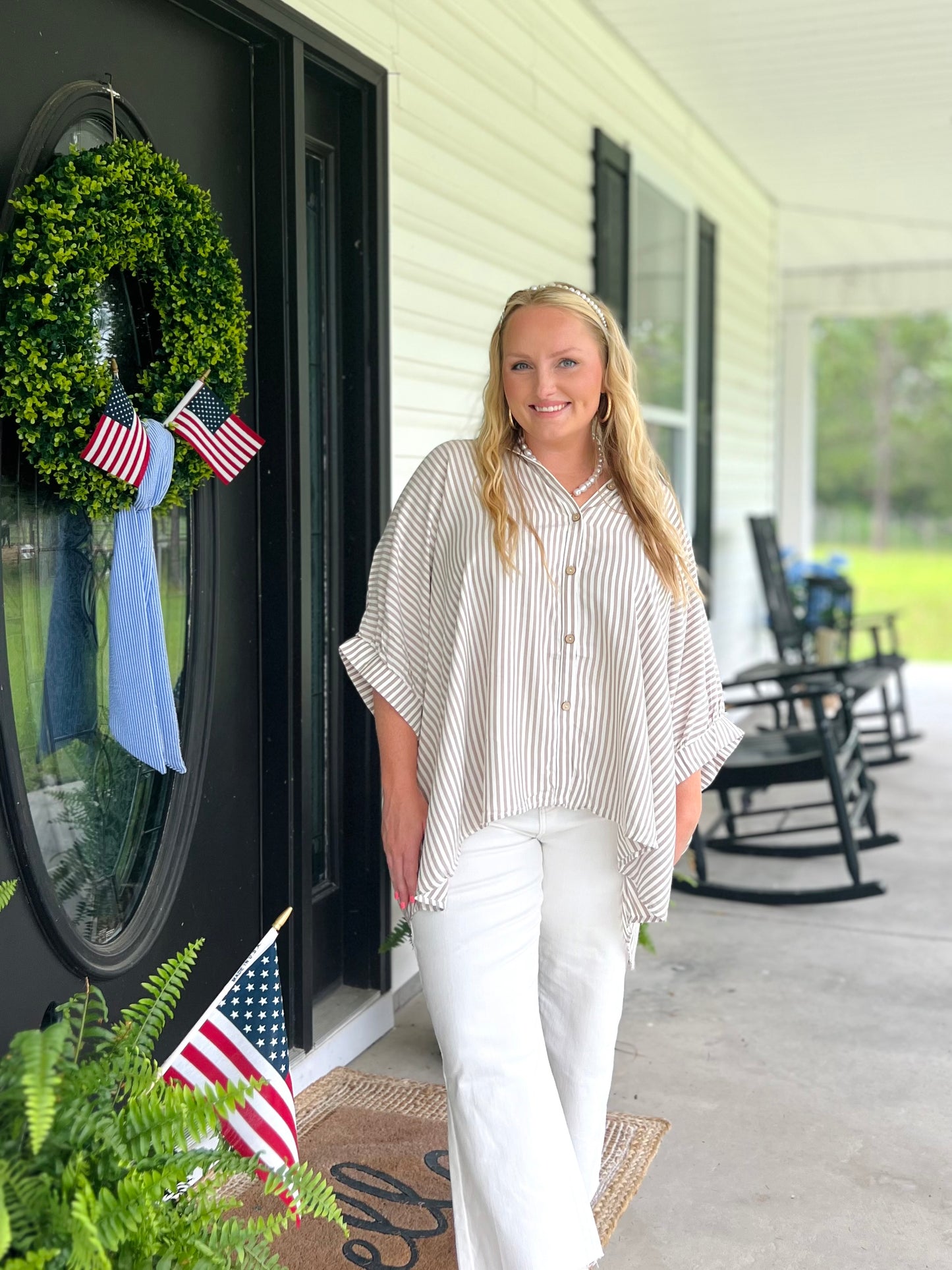 PLUS Wren Oversized Button Down