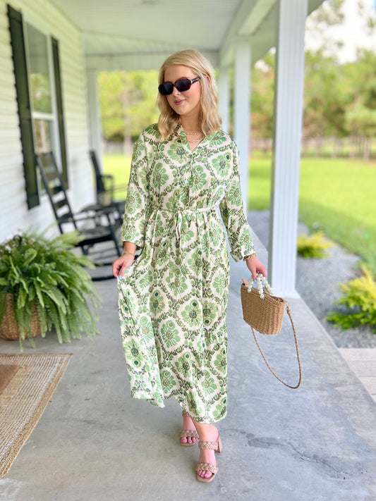 Miller Floral Midi Dress