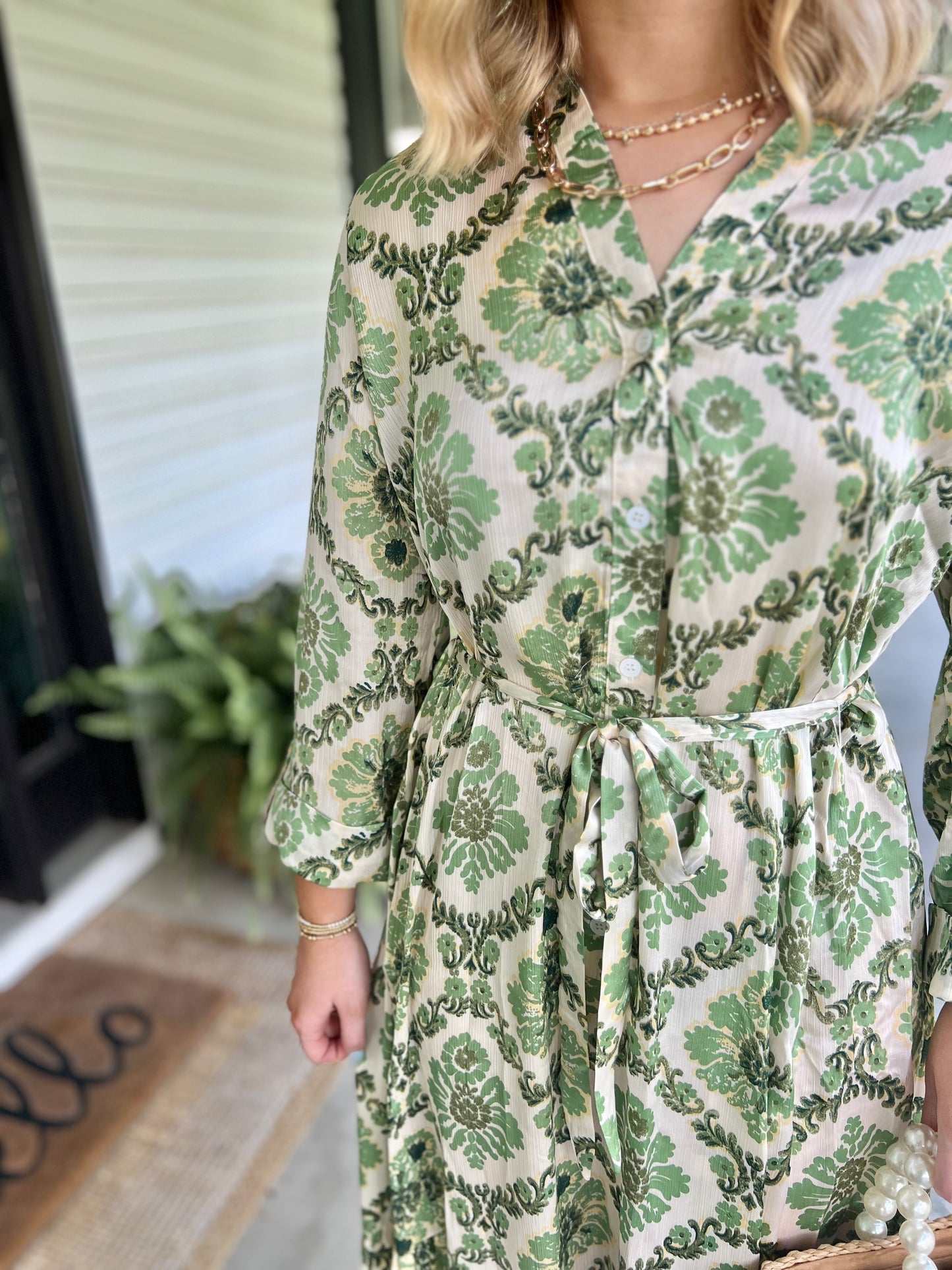 Miller Floral Midi Dress