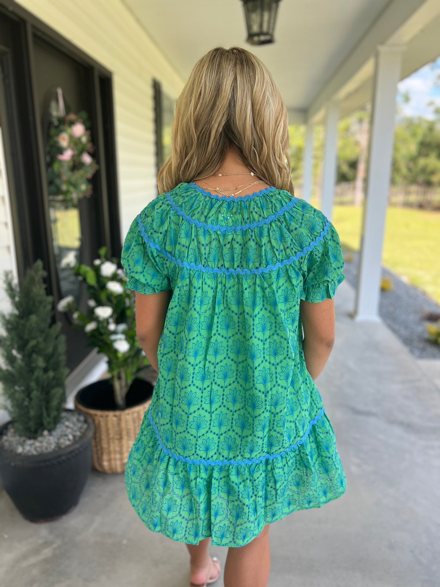 Charlotte Eyelet Dress