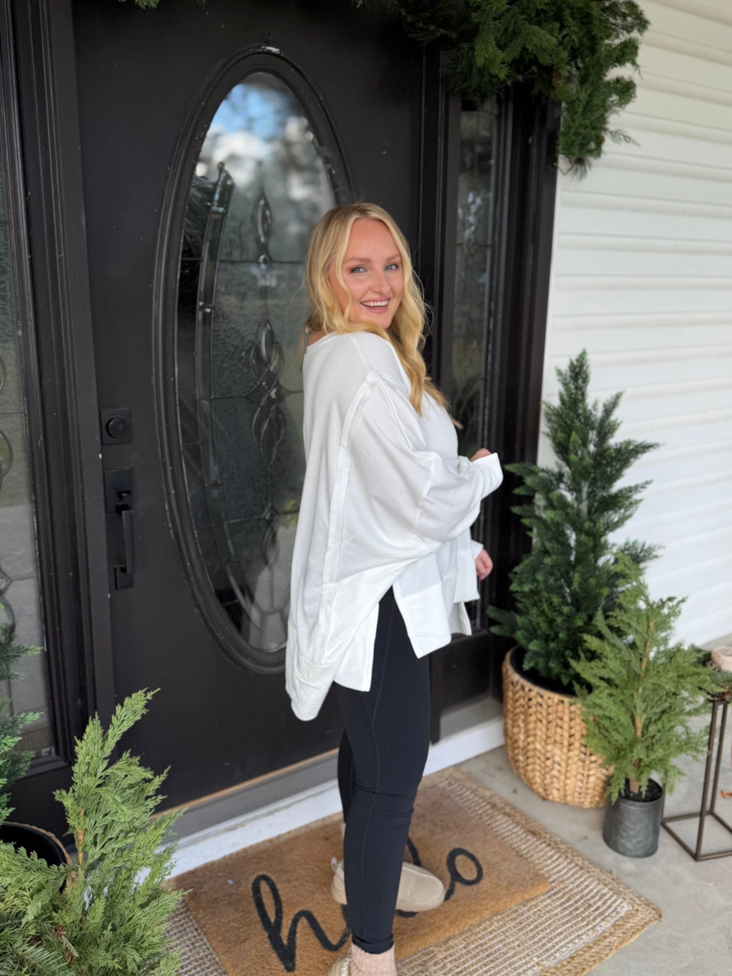 All In Time Oversized Top