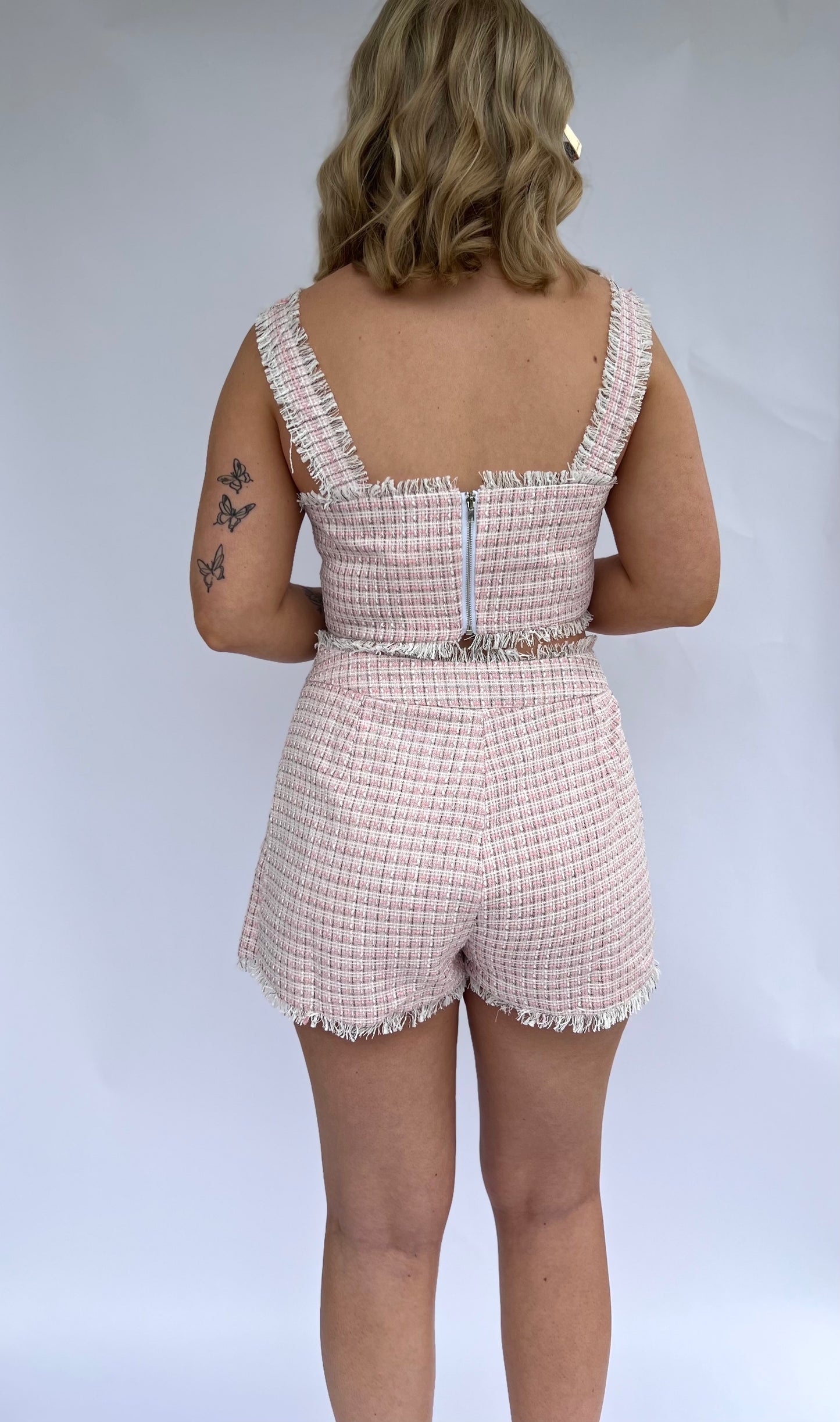 Emma Tweed Skort Set