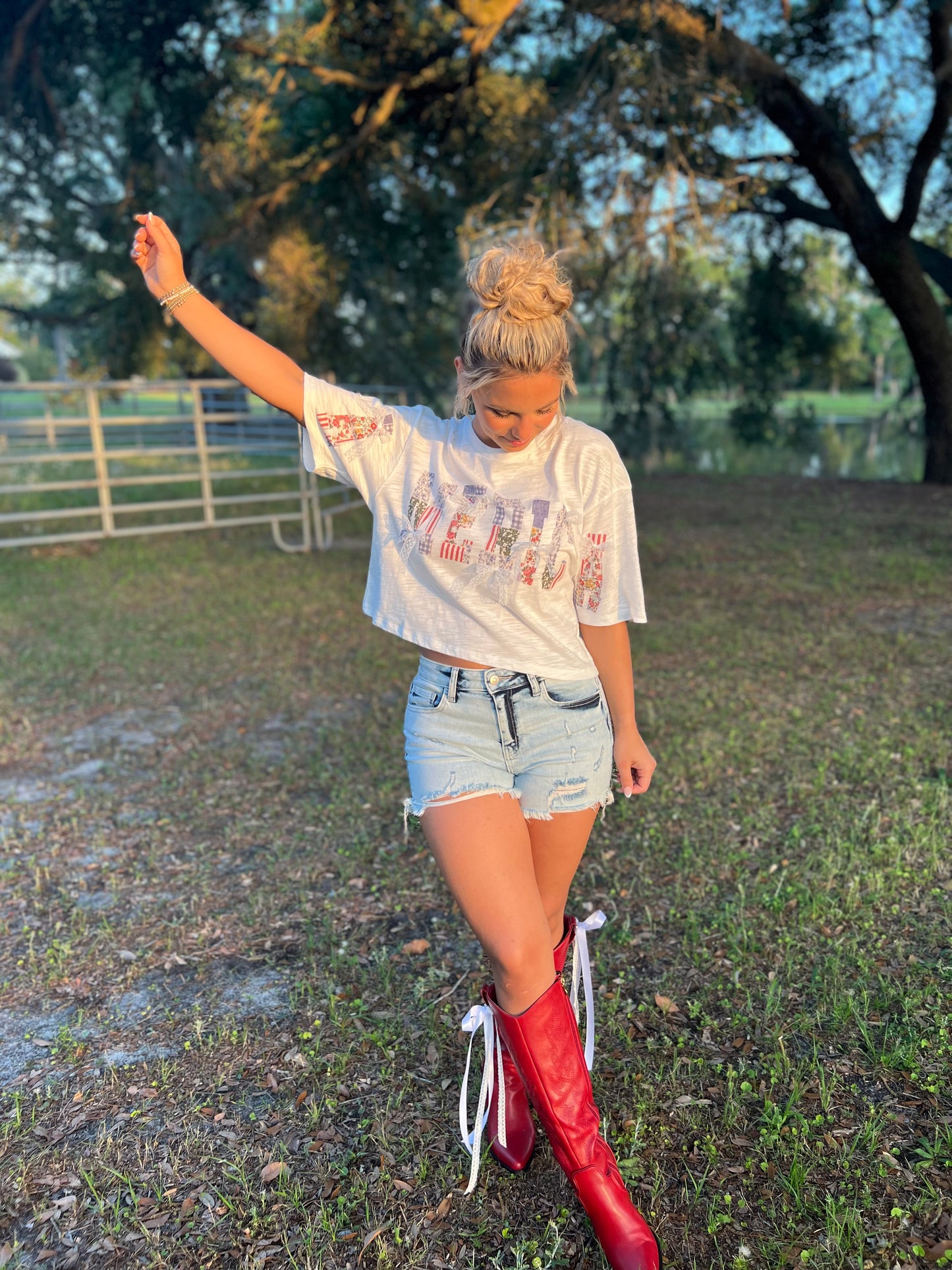 American Frills Tee