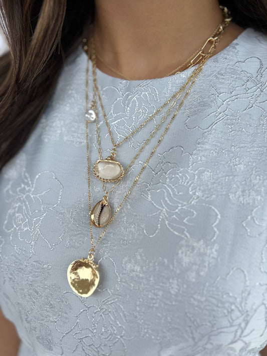 Layered Shell Necklace