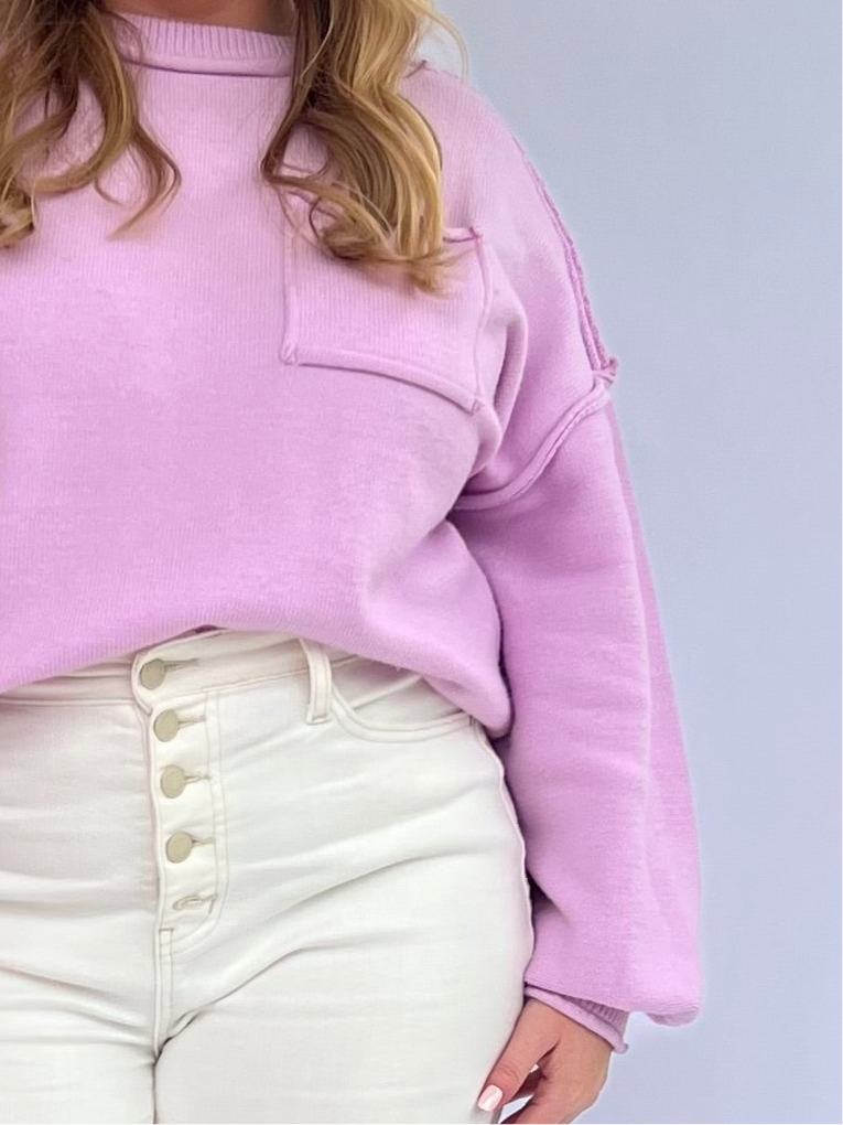 Lavender Skies Sweater