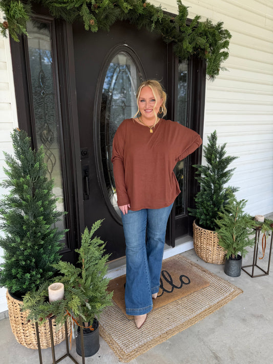 All You Know Chestnut Top